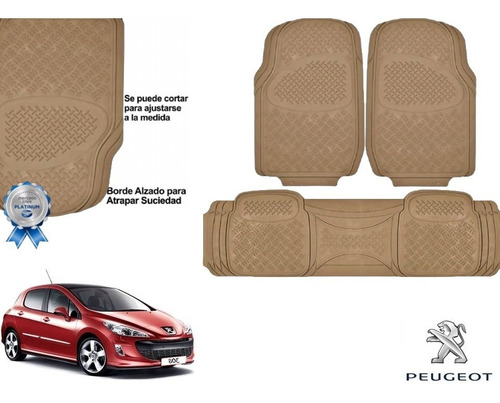 Tapetes Uso Rudo Beige Rd Peugeot 308 2023