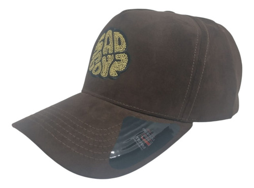 Gorra Snapback Gamuza Bordada Curva Ajustable Premium Fg Cap Bad Boys Ajustable