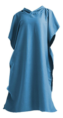 W Surf Poncho Beach Microfibra De Neopreno Con Capucha