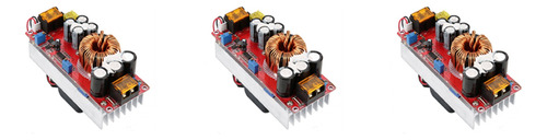 Convertidor De Voltaje 3x 1800 W Cv Boost Converter Step Adj