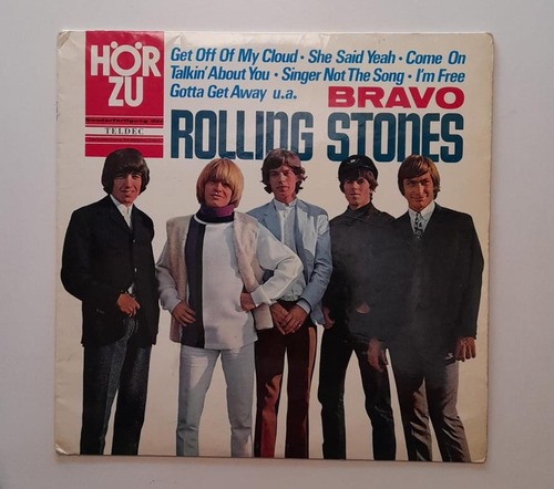 Rolling Stones Bravo Lp Vinilo Alema 65 Rk