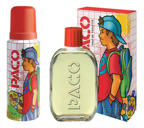 Combo Perfume Niños Paco Edt 90ml + Desodorante 150 Ml