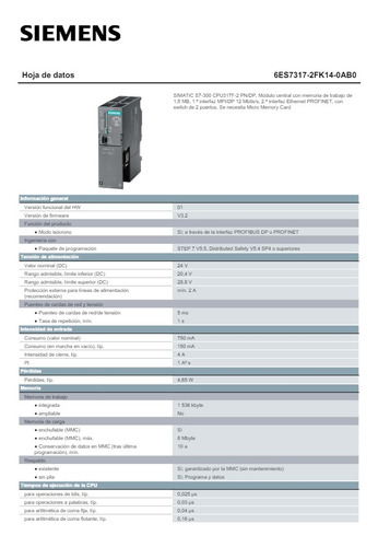 New Siemens 6es7317-2fk14-0ab0 6es7 317-2fk140ab0 Central