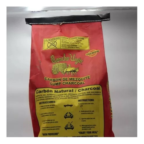 Carbon De Mezquite Rancho Viejo 6.8 Kg Msi