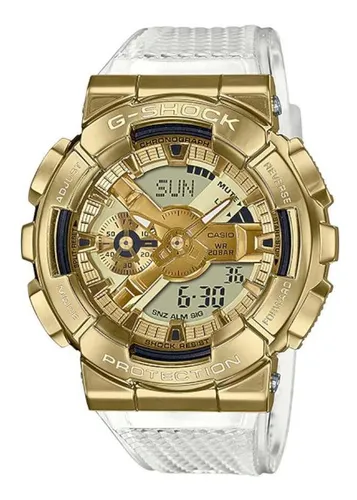 RELOJ G-SHOCK Dorado con negro GM-110G-1A9