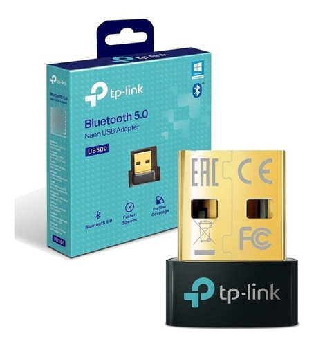 Imagen 1 de 8 de Receptor Bluetooth Tp-link 5.0 Adaptador Usb Notebook Pc