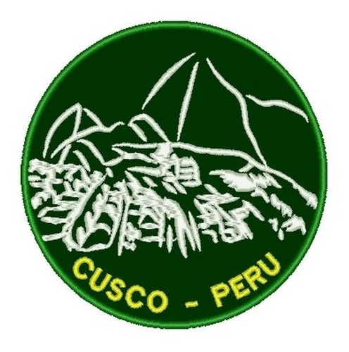 Patch Bordado Termocolante - Machu Picchu - Peru Cusco 