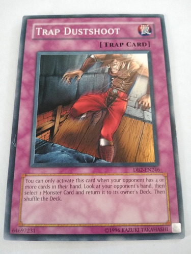 Tarjeta Yugioh Dark Beginning 2 Db2-en246 Trap Dustshoot