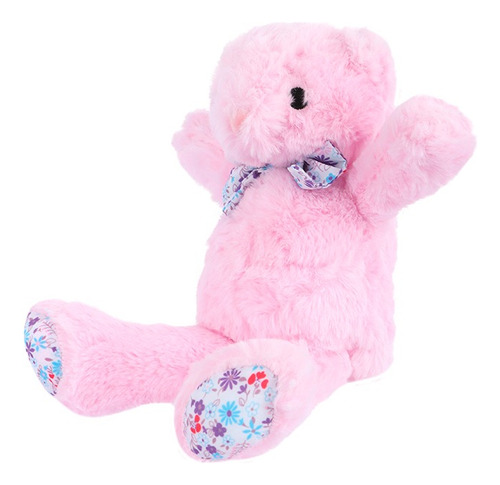 Miniso Peluche Osito Felpa Rosa 28x33 Cm