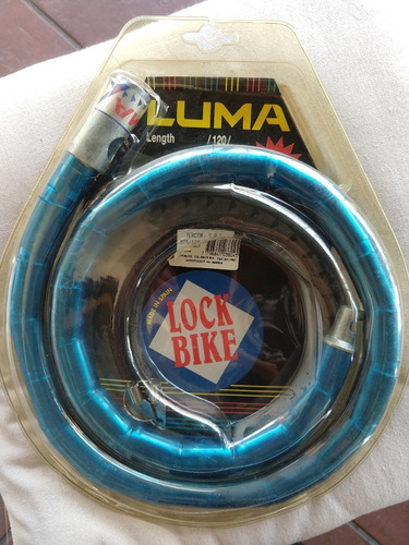 Cadena Candado Articulada Luma (orig España) 1,20m Con Llave