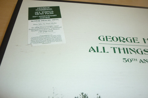 All Things Must Super Deluxe 8 Lp Box Set George Harrison