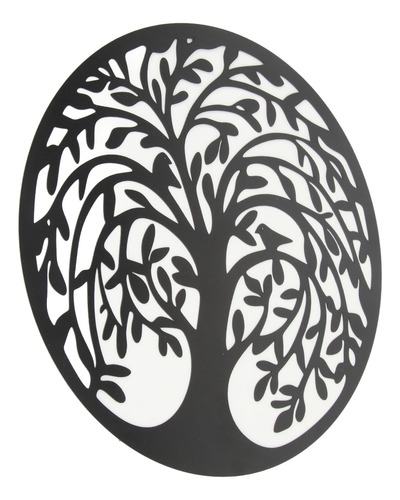 Decoración De Pared Con Forma De Árbol De La Vida, De Hierro