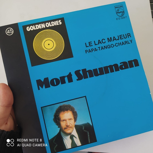 Disco Vinil Compacto - Mort Shuman - Le Lac Maje( Importado)