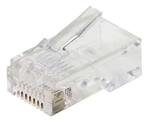 Plug Rj45 Cat5e Paquete De 50 Piezas