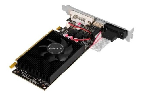 Imagem 3 de 7 de Placa De Video Galax Geforce Gt 210 1gb Ddr3 Low Profile