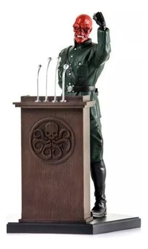 Estátua Caveira Vermelha - Escala 1/10 - Exclusivo Ccxp '17
