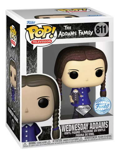 Funko Pop! Addams Family - Wednesday Addams Diamond Se #811