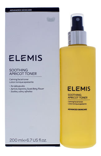 Tónico Calmante De Albaricoque De Elemis Para Unisex, Tóner