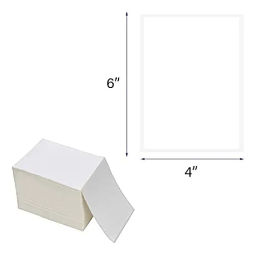 Etiquetas De Envio Termicas Directas De Immuson Fanfold 4 X
