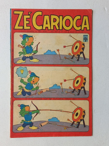 Gibi Antigo Zé Carioca Ano 74. Hq Raro Zé Carioca N 1167. Gibis Disney (Usado)