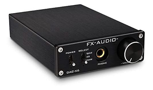 Fx-audio Dac-x6 Mini Decodificador De Audio Digital Hifi 2.0