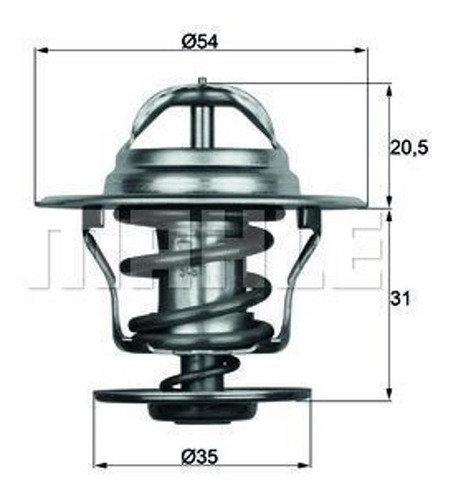 Termostato Mahle Audi A4 1.9 Tdi