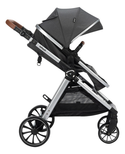 Carrinho Romanzo Com Bebê Conforto E Base Isofix Infanti