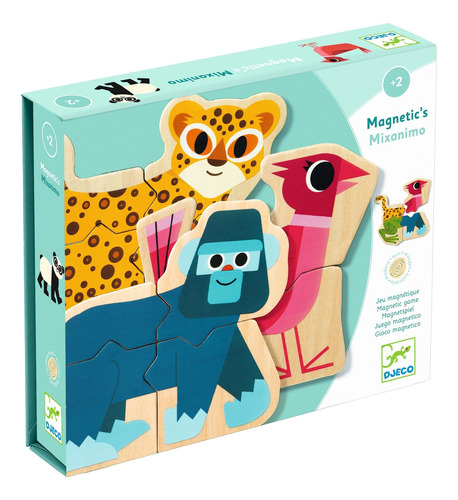 Mixanimo Puzzle Magnetico Djeco