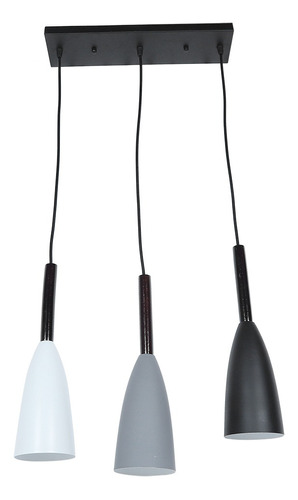 Lámpara Colgante Chandelier E27, Moderna Y Simple, Pantalla