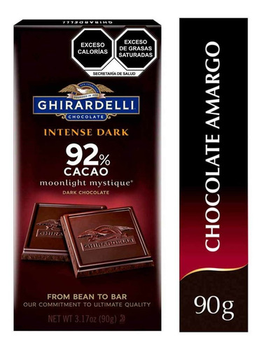 Chocolate Ghirardelli 92% Cacao Bar 90g