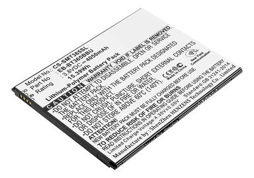 Bateria Repuesto Para Sm-t360 Tab Active 2 8.0 Lte Td-lte