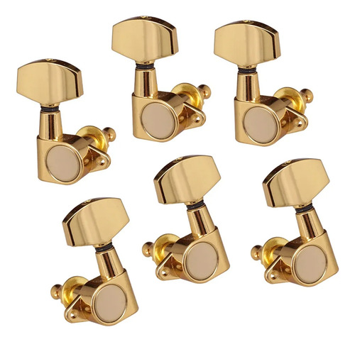 3r + 3l Acoustics Guitarra Electrica Sellada Clavijas De