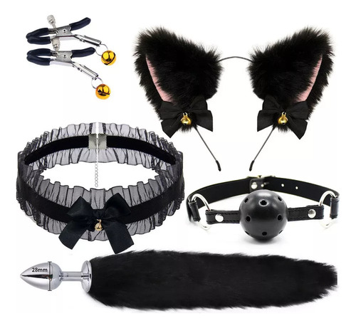 Disfraz Party Play Fox Tail Cat Ears