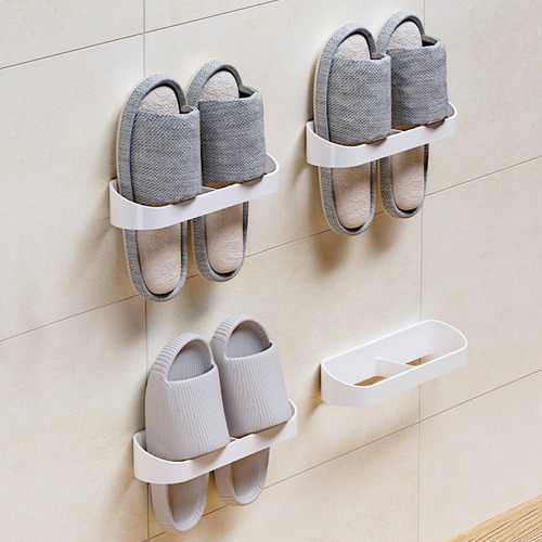 Zapatilla De Baño Con Forma De T, Montada En La Pared Del Ba