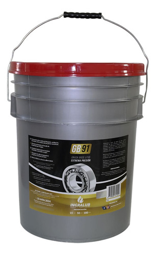 Grasa Litio Extrema Presión 15 Kgs N.l.g.i. 00