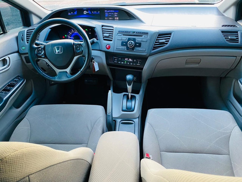 Honda Civic Sedan Lxs 1.8 Cinza 2014