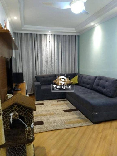Imagem 3 de 22 de Apartamento Com 2 Dormitórios À Venda, 58 M² Por R$ 220.000,00 - Vila Tibiriçá - Santo André/sp - Ap16498