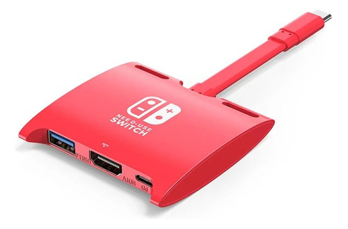 Dock Hub Portátil Para Nintendo Switch Tv Hdmi
