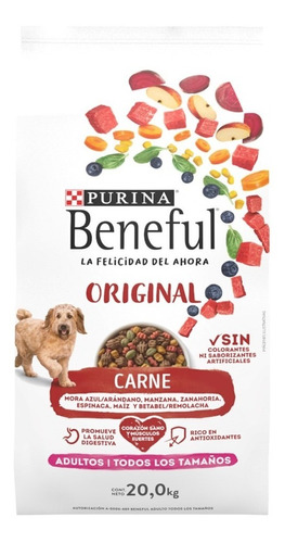 Beneful Purina Croquetas Perro Original Adulto 20kg