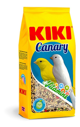 Semillas Para Aves Canarios Kiki Max Menú Vitaminado 1kg