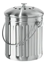 Comprar Oggi - Contenedor De Compostaje Para Encimera Con Tapa De 1 Galón Para Interior Con Filtro De Carbón, Contenedor De Compostaje De Acero Inoxidable, Cubeta Ideal Para Cocina Y Productos Ecológicos