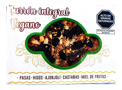 Turrón Integral El Maná Tipo Doña Pepa