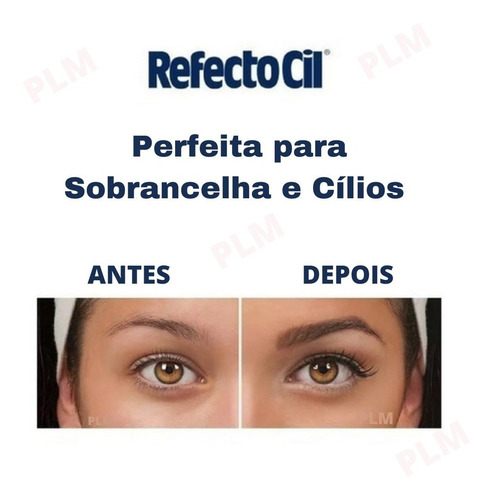 Imagem 5 de 10 de Kit Refectocil 1 Tinta N° 3 Castanho Natural + 1 Ox