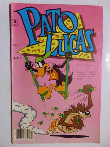 Pato Lucas, Nro. 4-13  Editorial America. Comic En Físico
