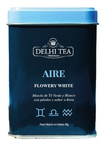 Te Hebras Delhi Tea Premium Lata X 40 G - 4 Elementos