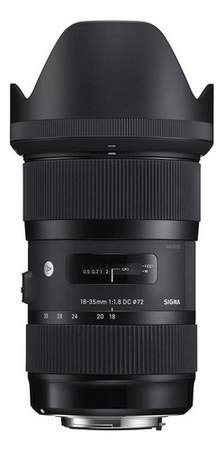 Lente Sigma 18-35mm F/1.8 Dc Hsm Art Para Nikon F - Zoom
