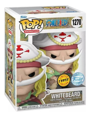 Funko Pop One Piece Whitebeard Barbablanca Exclusivo Chase