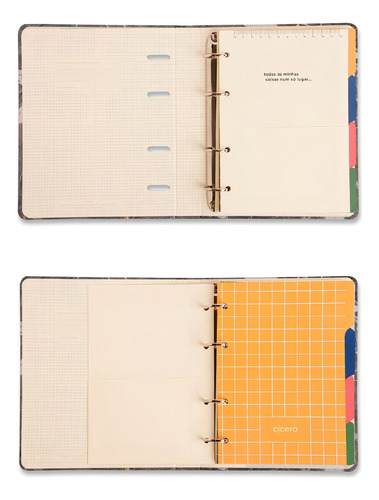 Caderno Criativo Cicero A5 - Clássica / Vermelho Quente Cor Clássica Vermelho Quente Clássica Vermelho Quente