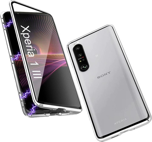 Funda Celular Sony Xperia 1 Iii Transparente Magnetica - Sil