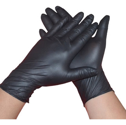 Guantes eurostil Latex Negro Talla S
